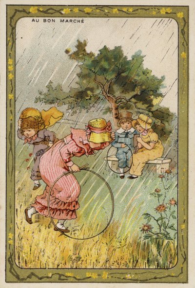 雨に降られて（クロモリソウ 作： French School