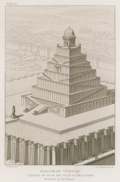 カルデアン寺院 作： French School
