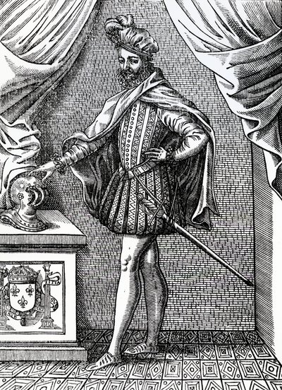 チャールズ9世（1550-74）、フランス王、1573 作： French School