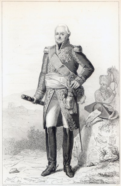 シャルルデュホードヴィオメニル（1734〜1827年）、侯爵ドヴィオメニル 作： French School