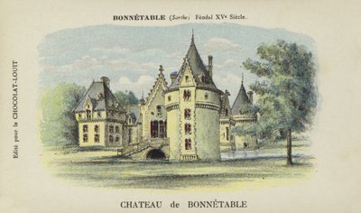シャトードボンネタブル、ボンネタブル、サルト 作： French School