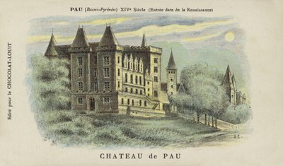 シャトードポー、ポー、バスピレネー 作： French School