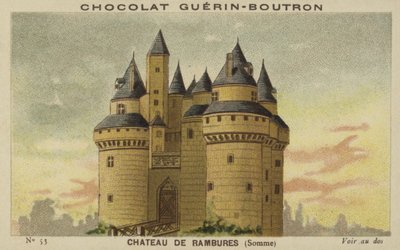 ランブレ城、ソンム 作： French School