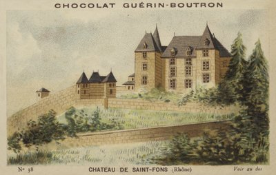 シャトードサンフォン、ローヌ 作： French School