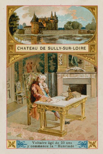 シュリーシュルロワール城 作： French School