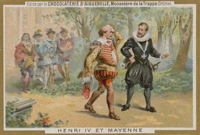 Chocolat dAiguebelleトレードカード 作： French School