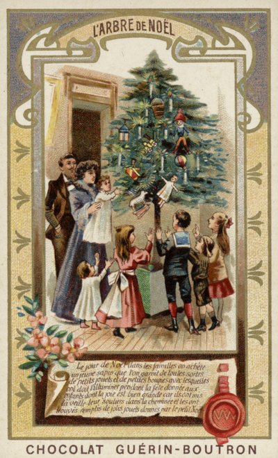 クリスマスツリー（クロモリト 作： French School