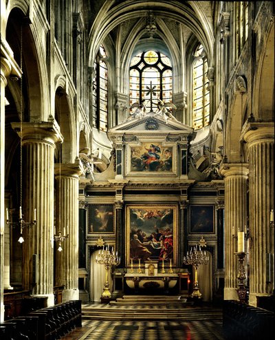 パリのサン・ニコラ・デ・シャン教会（Church of Saint Nicolas des Champs 作： French School