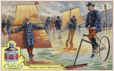 アイススケートが特徴のCibilsカード 作： French School