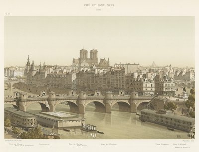 シテとポンヌフ、1840 作： French School