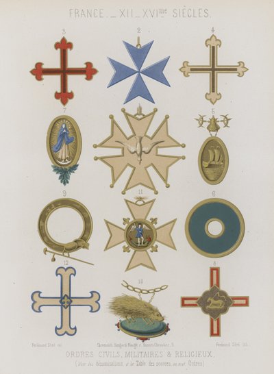 民事、軍事、宗教命令 作： French School
