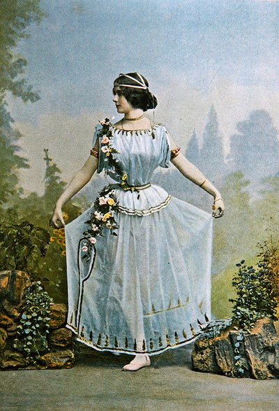 クレオ・ド・メロード（雑誌「Le Theatre」1898年12月号のイラスト）（グラビア 作： French School