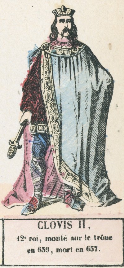 Clovis II 作： French School