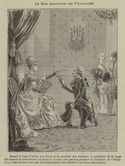 Co-Freemasonry（刻印 作： French School