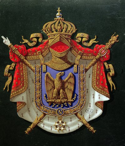 ナポレオン3世の紋章（1808-73） 作： French School
