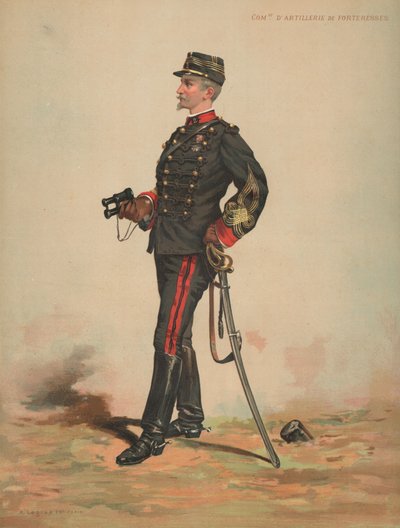 要塞砲兵数 作： French School
