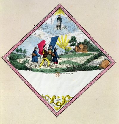 お土産の徴兵、1848 作： French School