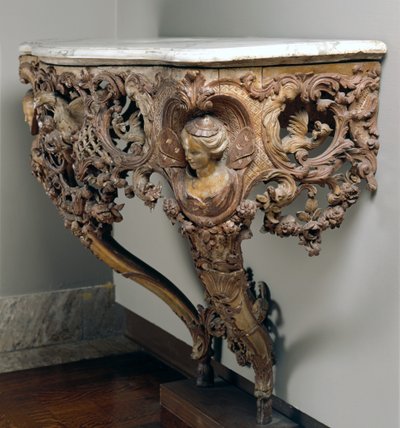 コンソールテーブル、c.1720 作： French School