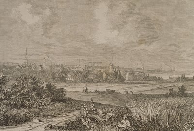 1860年代のコペンハーゲン 作： French School