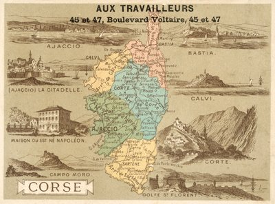 コルシカ島（クロモリト 作： French School