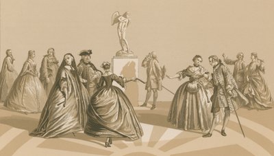 衣装、1720-1740 作： French School
