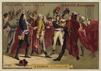 1899年のクーデター、フランス革命、1799年11月10日 作： French School