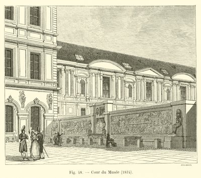ミュゼクール、1834 作： French School