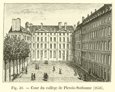 クルシスカレッジドプレシスソルボンヌ、1656年 作： French School