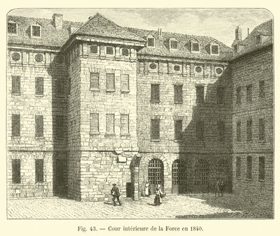 1840年の内陸軍裁判所 作： French School