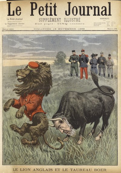 ルプティジャーナルの表紙、1899年11月19日 作： French School