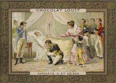 セントヘレナでのナポレオンの死、1821年 作： French School