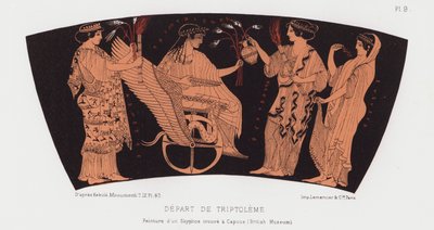 トリプトレモスの出発（カラーリソ） 作： French School