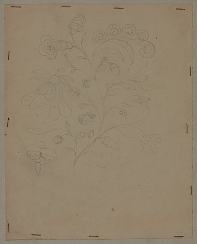 デザイン画、18世紀後半 作： French School