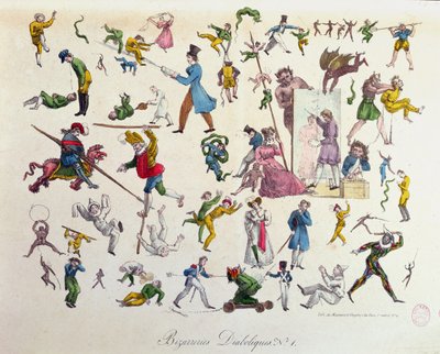 悪魔のような奇妙さ、1823 作： French School