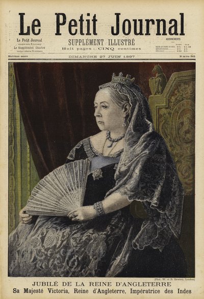 ビクトリア女王のダイヤモンドジュビリー、1897 作： French School