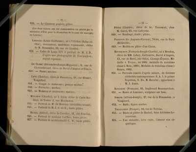 サロンデリフューズの二重ページ、1863 作： French School