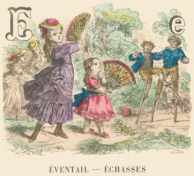E：ファン-竹馬 作： French School