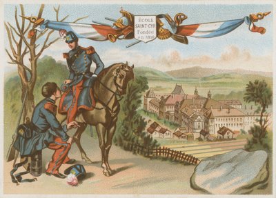 エコールサンシル、1818年に設立 作： French School