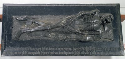 ギヨーム・レフランソワ（1446年）のエフィジー。1446年にベティアンのポティエ、ドクター、キャノンとして知られている。 作： French School