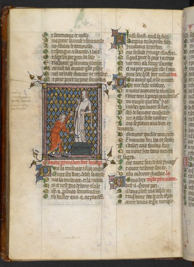 Egerton MS 881、f.165v (ベラム) 作： French School