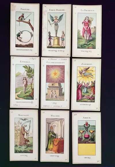 Etteilla Tarotカード 作： French School