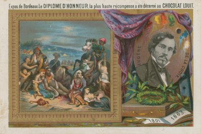 ユージーンドラクロワ、19世紀フランスの画家 作： French School