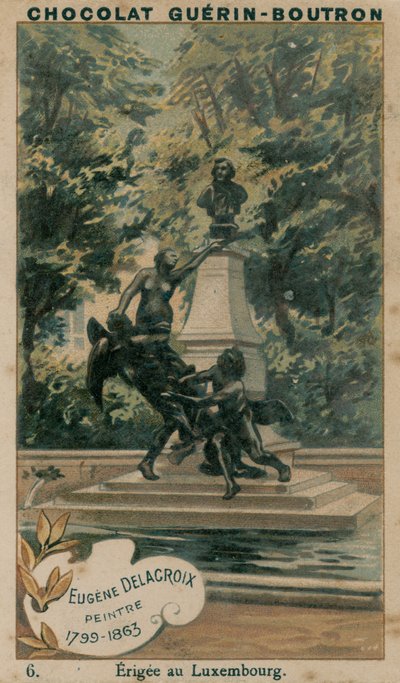 ユージーン・ドラクロワ、画家、1799-1863、ルクセンブルクのエリジー 作： French School
