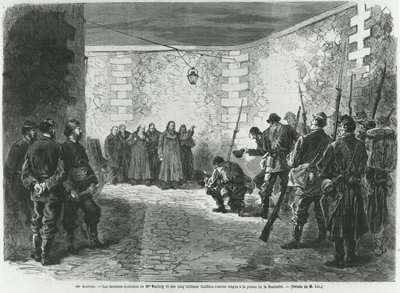 ジョルジュ・ダーボイの処刑 1871年3月24日（彫刻作品 作： French School