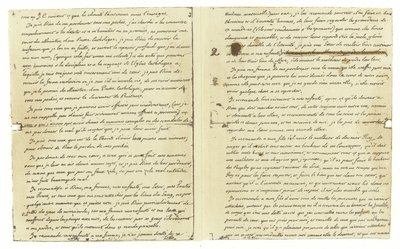 フランスのルイ16世の意志のファクシミリ 作： French School