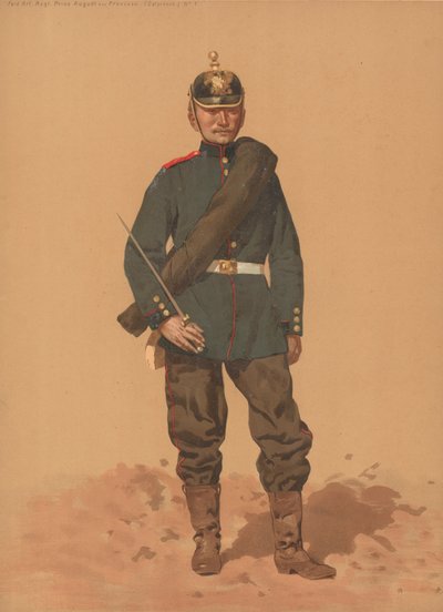 フィールドアートRegt Prince August von Preussen、Ostpreuss、No 1 作： French School
