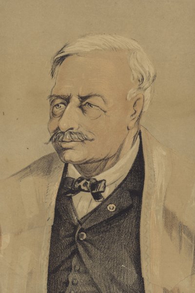 Ferdinand de Lesseps（印刷） 作： French School