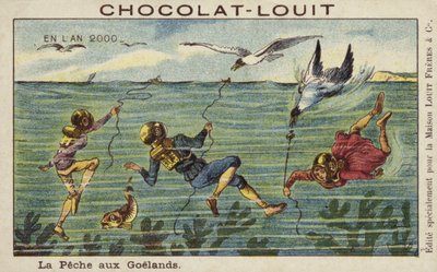 2000年のカモメの釣り 作： French School