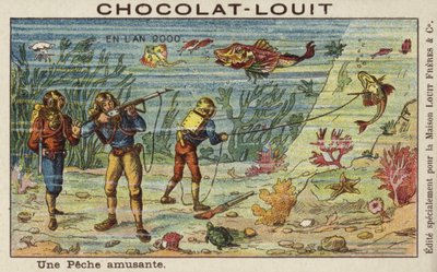 2000年の海底での釣り 作： French School