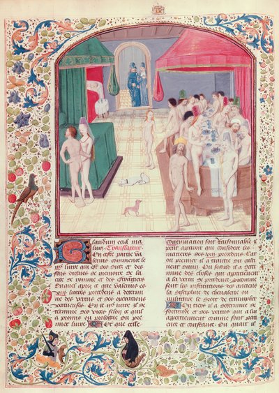 Fol.414v、事実と覚えやすい言葉 作： French School